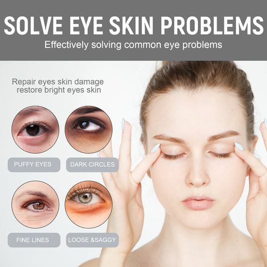 EELHOE Collagen Hyaluronic Acid Massager Eye Cream For Fine Lines And Delicate Skin Care Eye Cream