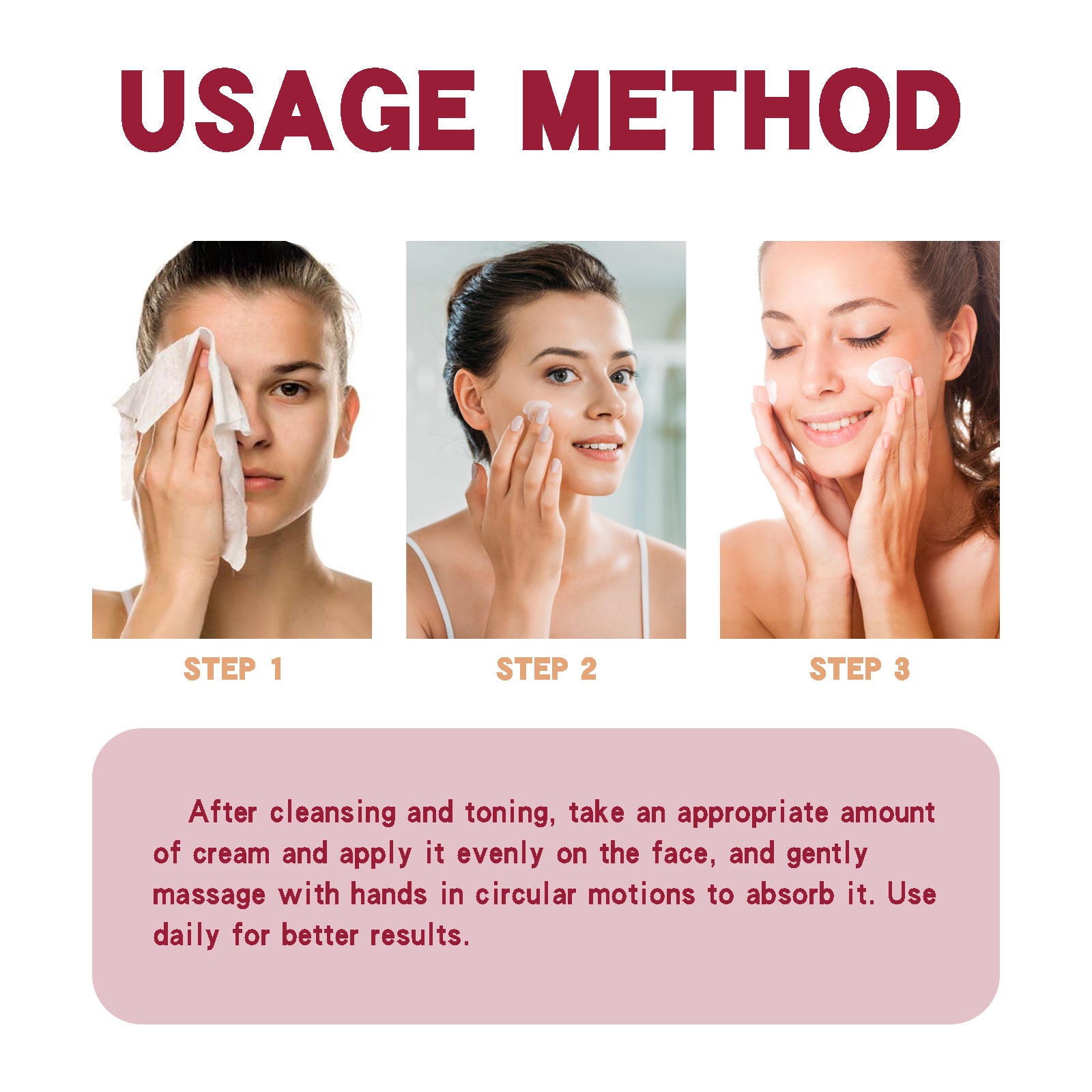 Retinol Hyaluronic Acid Cream Hydrating Moisturizing Cream For Fine Lines And Firming Skin