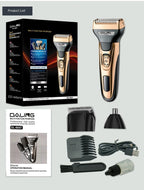 3-in-1 High-Power Electric Shaver