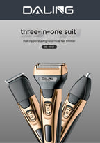 3-in-1 High-Power Electric Shaver