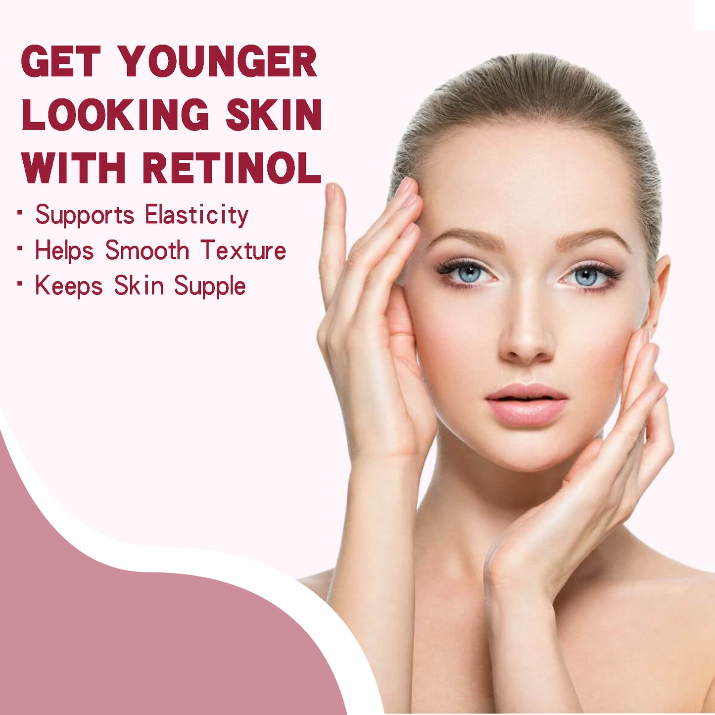 Retinol Hyaluronic Acid Cream Hydrating Moisturizing Cream For Fine Lines And Firming Skin