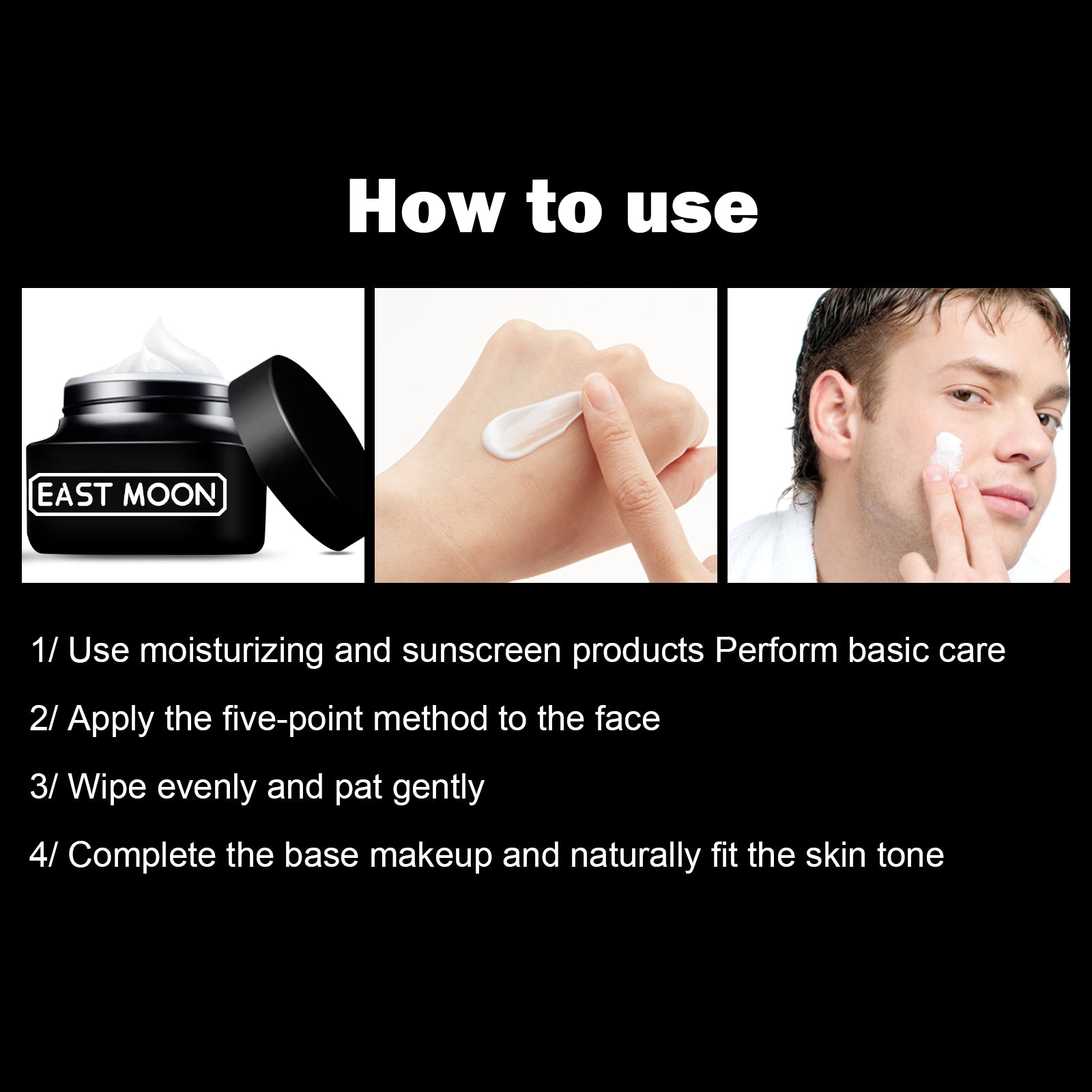 East Moon Tinted Moisturizer — Waterproof Skin Tone Corrector