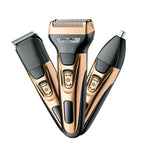3-in-1 High-Power Electric Shaver