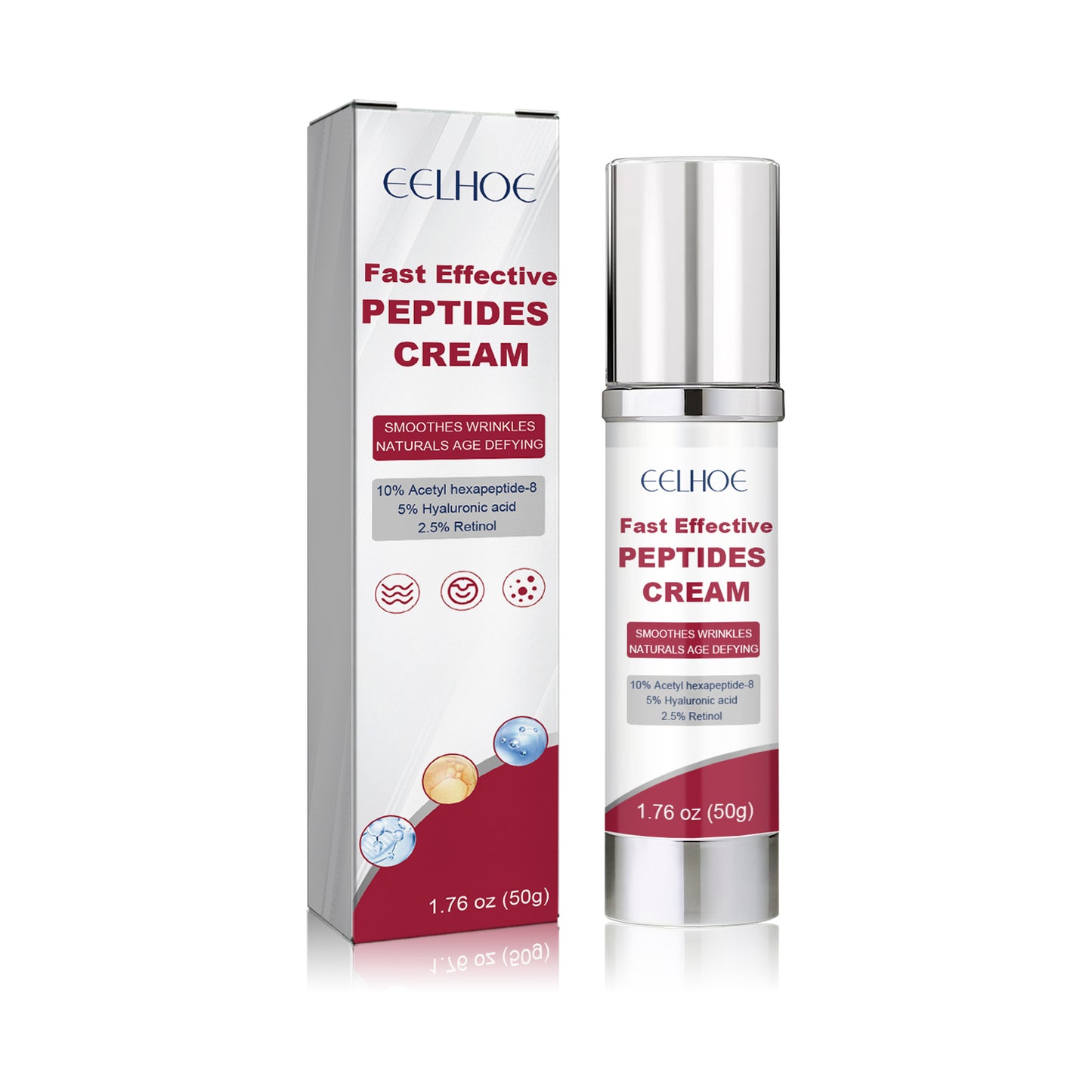Retinol Hyaluronic Acid Cream Hydrating Moisturizing Cream For Fine Lines And Firming Skin