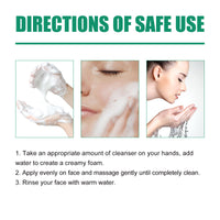Pine Soothing Centella Asiatica Cleanser, Deep Clear Pores Soft Moisturizing Skin Moisturizing Non-Tight Cleanser