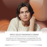 Men's Solid Balm Portable Solid Balm For Long-Lasting Fragrance Refreshing And Non-Sticky