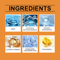 Hoygi Hyaluronic Acid Protective Cream Outdoor Military Training Facial Body Skin Isolation Moisturizing Breathable Protective Lotion