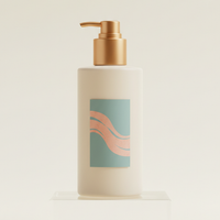 Hydrating Body Lotion in Glass Bottle