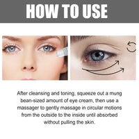 EELHOE Collagen Hyaluronic Acid Massager Eye Cream For Fine Lines And Delicate Skin Care Eye Cream