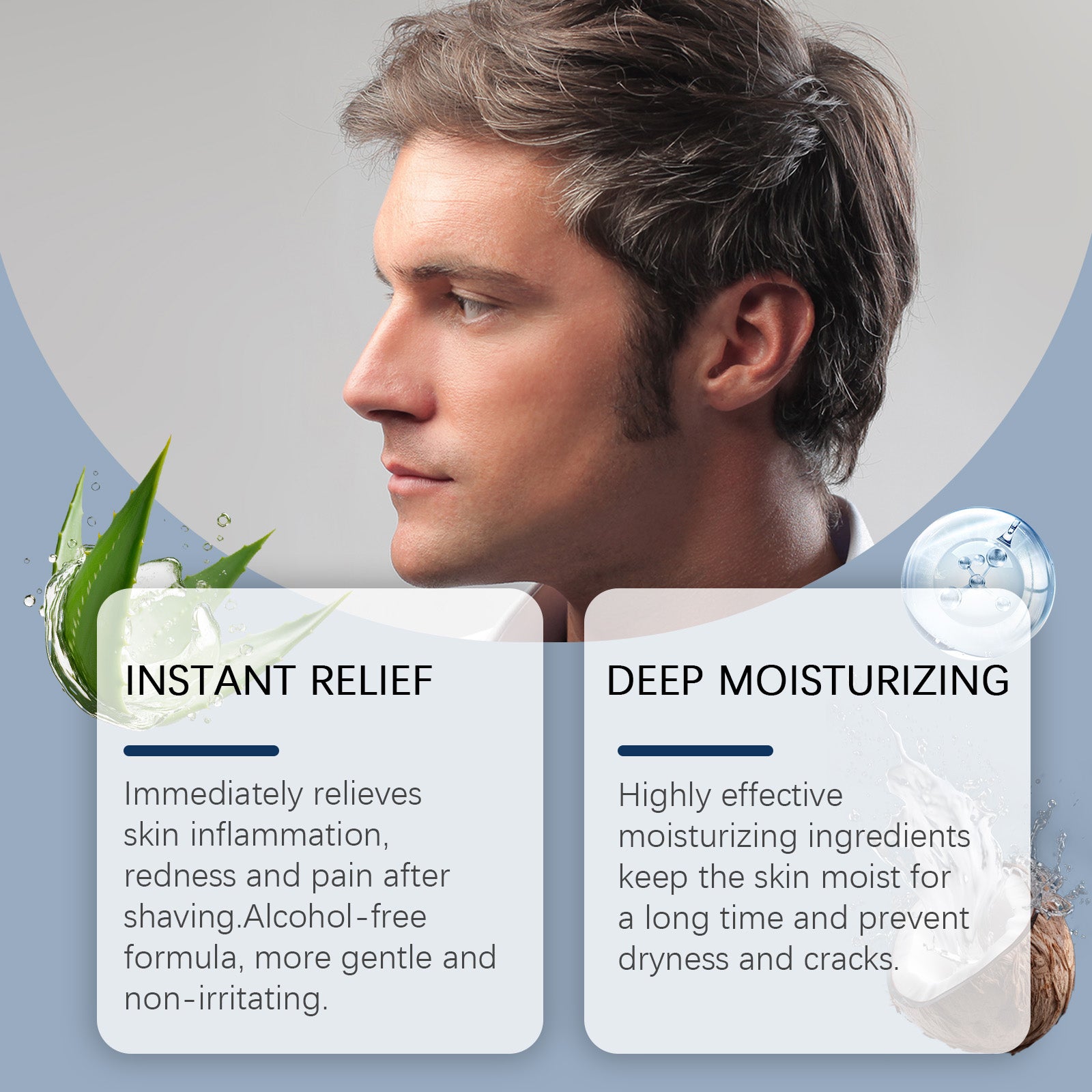 East Moon After Shave Spray — Cooling Soothe for Post-Shave Skin