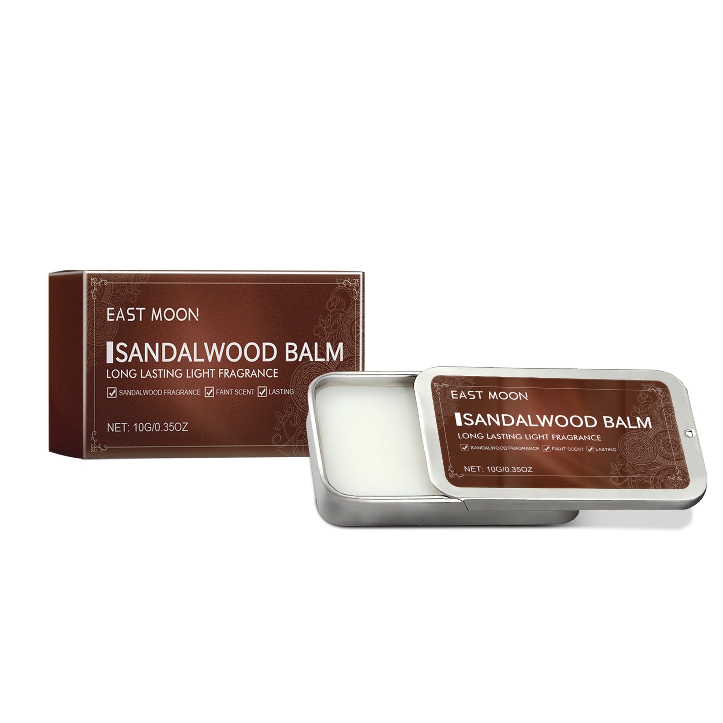 East Moon Solid Cologne (Sandalwood) — Pocket Fragrance for the Modern Man