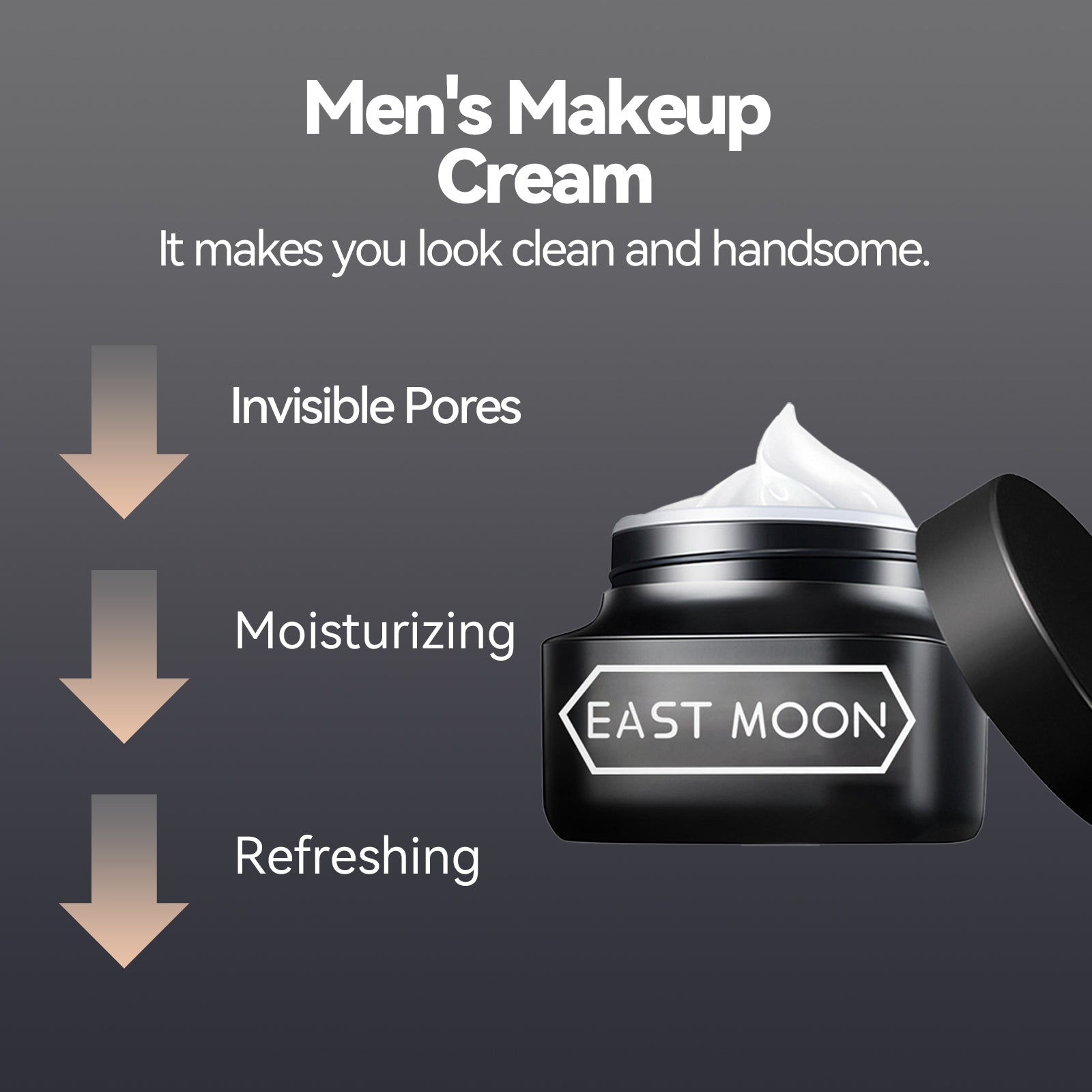 East Moon Concealer Cream — Brightening & Acne Cover for Men