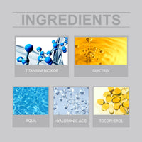 Hyaluronic Acid Skin Care, Outdoor Uv Protection Multi-Functional Isolation Skin Gentle Moisturizing Protective Cream