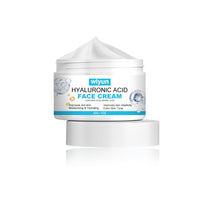 WIYUN Hyaluronic Acid Face Cream, Fade Wrinkles Repair Skin Barrier Moisturizing Moisturizing Skin Anti-Wrinkle Cream